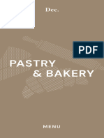 Menu Pastry & Bakery December