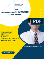 Materi 3 Membangun Website Dari HTML