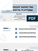Kelompok 6 (Relationship Marketing Using Digital Platform)