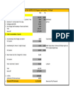 Cost Sheet-Gastech