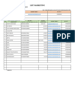 Form List Nama Marketing