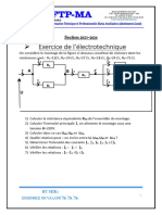 Corrigé Type de L'exercice en Électrotechnique