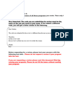 Test Document Review Request Form