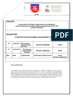 Construction Environment Management Plan (Cemp)