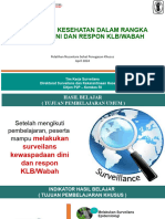 V1 - Surveilans Kesehatan Dalam Rangka Deteksi Dini Dan Respon KLB