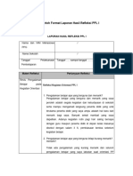 Lampiran 7. LK 6 Contoh Format Laporan Hasil Refleksi PPL I