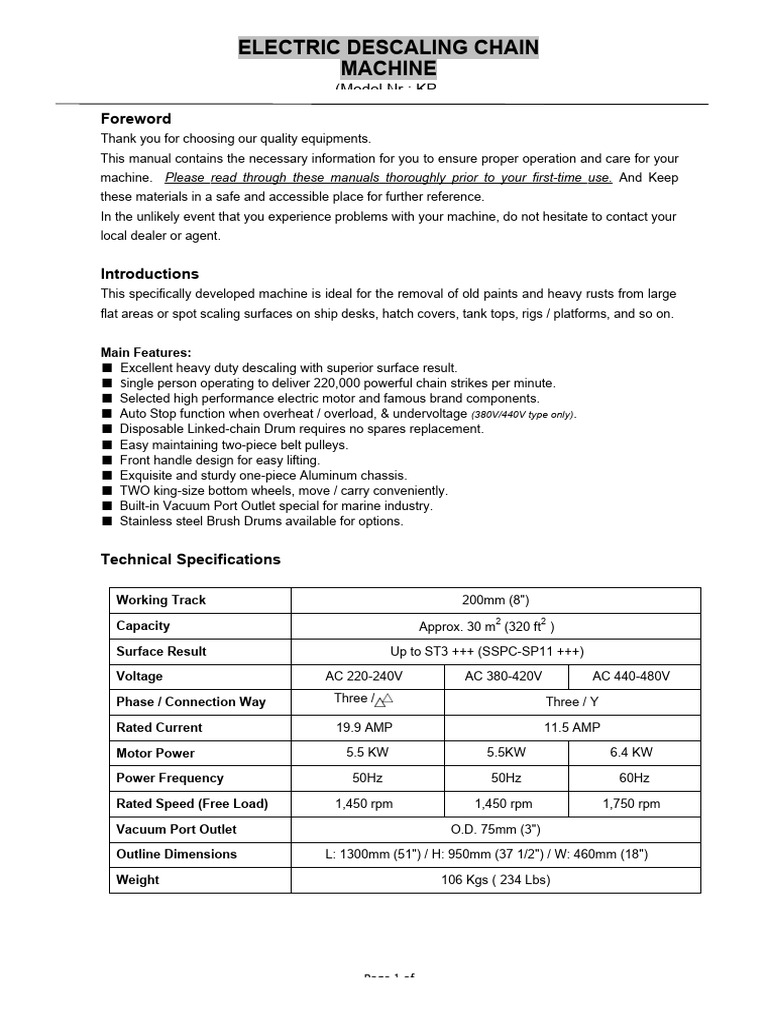 Kenpo kp 2000e scaling machine pdf belt mechanical screw