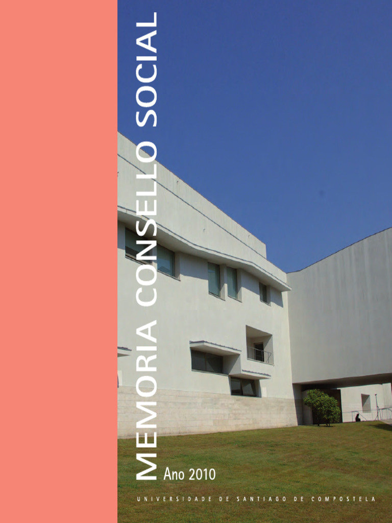 Memoria Do Consello Social 2010 | PDF