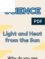 SCI - Q3 - Light and Heat From The Sun