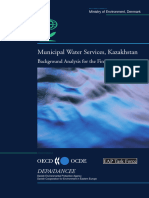 Municipal Water Services, Kazakhstan: Background Analysis For The Financing Strategy