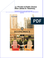 Economics Private Public Choice 17Th Edition James D Gwartney Full Chapter