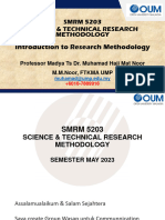 SMRM5203 1 MMNoor RM Intro & Assignment 2023may22