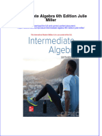 Intermediate Algebra 6Th Edition Julie Miller Full Chapter