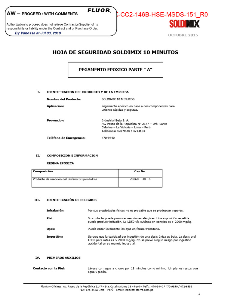 K cc2 146b hse msds 151 r0 eaw pdf agua mercurio elemento 