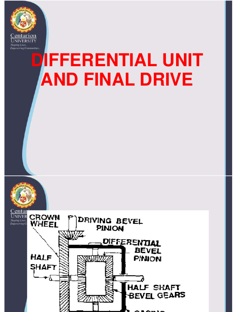 1.6 Differential and Final Drive | PDF