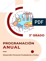 Programación Anual 3° Grado - DPCC