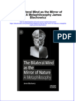 The Bilateral Mind As The Mirror of Nature A Metaphilosophy James Blachowicz Full Download Chapter