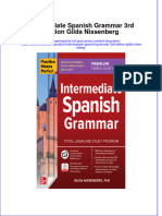 Intermediate Spanish Grammar 3Rd Edition Gilda Nissenberg Full Chapter