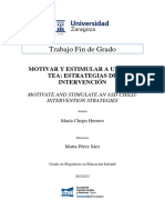 Motivar y Estimular A Un Niño Tea: Estrategias de Intervención