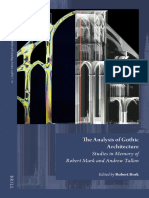(AVISTA Studies in Medieval Technology, Science and Art) Robert Bork - The Analysis of Gothic Architecture - Studies in Memory of Robert Mark and Andrew Tallon-Brill (2022)