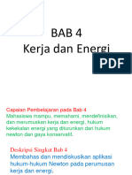 Modul 4. Kerja Dan Energi