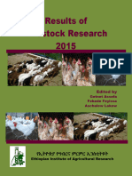 Results of Livestock Research 2015