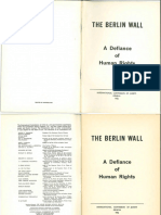 Germany Berlin Wall Thematic Report 1962 Eng