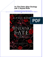 Binding Fate The Fates Align Duology Book 1 Alyssa Rose Full Chapter