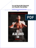 El Asesino de Boad Hill Spanish Edition Claudio Hernandez Full Chapter