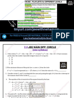 DPP Qs 2.0 CIRCLES (New Syllabus)