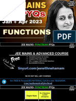 Functions - JEE (Main) - 2024