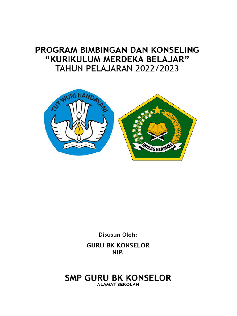 Program BK SMP Merdeka Belajar | PDF | Karier & Perkembangan