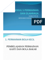 Modul 5 Permainan Dan Olahraga