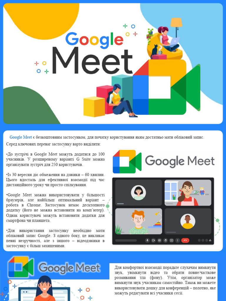 GOOGLE MEET GUIDE PDF visual data 2