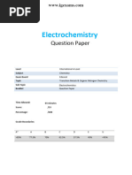 51 Electrochemistry - Ial Edexcel Chemistry - QP