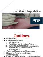 Arterial Blood Gas Interpretation 1