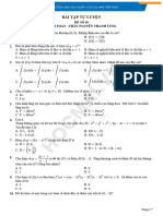 Bài Tập Tự Luyện: Đề Số 08 Pen-I Toán - Thầy Nguyễn Thanh Tùng