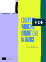 EDN publication_Equity in Working Conditions in Dance 2023