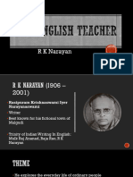 R K Narayan - The English Teacher