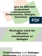 G7 Stratégies For Effective Interpersonal Communication