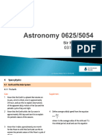 Astronomy Notes