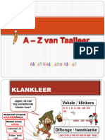 A Z Van Afrikaans