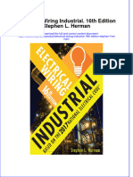Electrical Wiring Industrial 16Th Edition Stephen L Herman Full Chapter