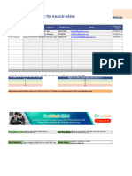 (FastWork.vn) Mẫu file Excel quản lý thông tin khách hàng