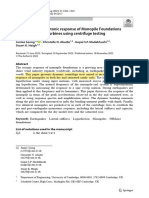 [4]_Seong_bulletin of Earthquake_Dynamic and Monotonic Response of Monopile Foundations for Offshore Wind Turbines Using Centrifuge Testing