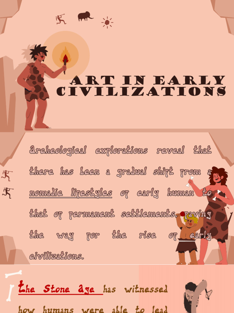 Stone Age Art and Early Civilizations | PDF | Stone Age | Ancient Egypt