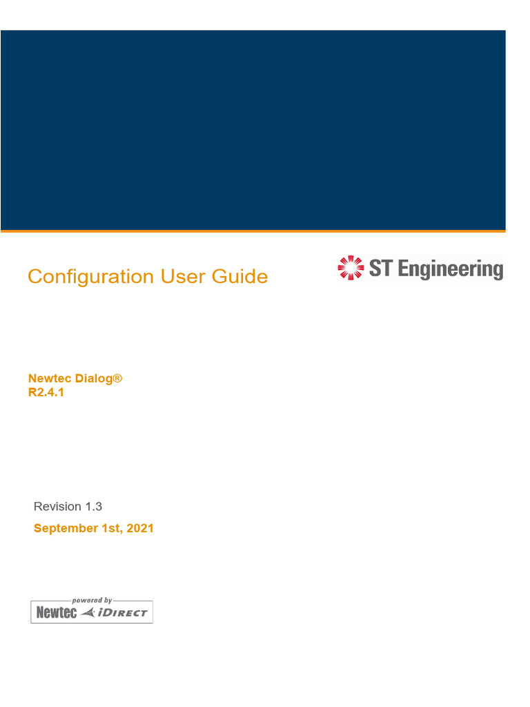 Dialog R2.4.1 ConfigurationUserGuide v1.3 | PDF | Computer Network | Login