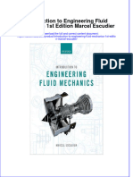 Introduction To Engineering Fluid Mechanics 1St Edition Marcel Escudier Full Chapter