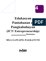 Grade 4 EPP (ICT Entrepreneurship) LAS