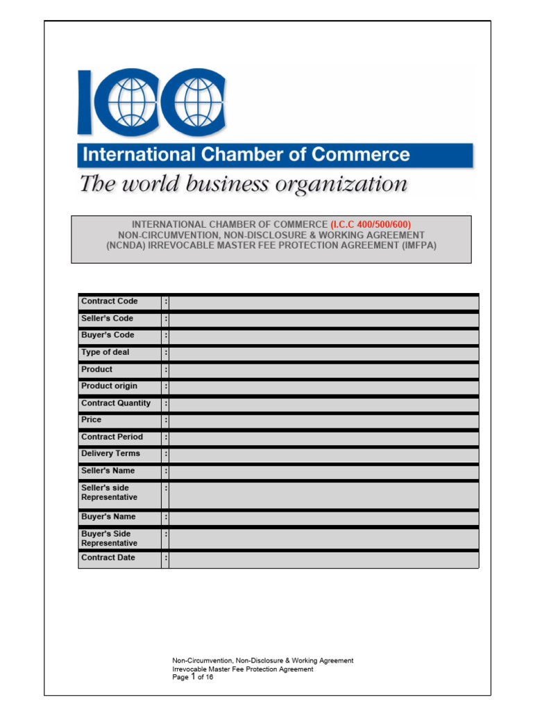 Ncnda Impfa Paris Download Free PDF Arbitration Non Disclosure Agreement